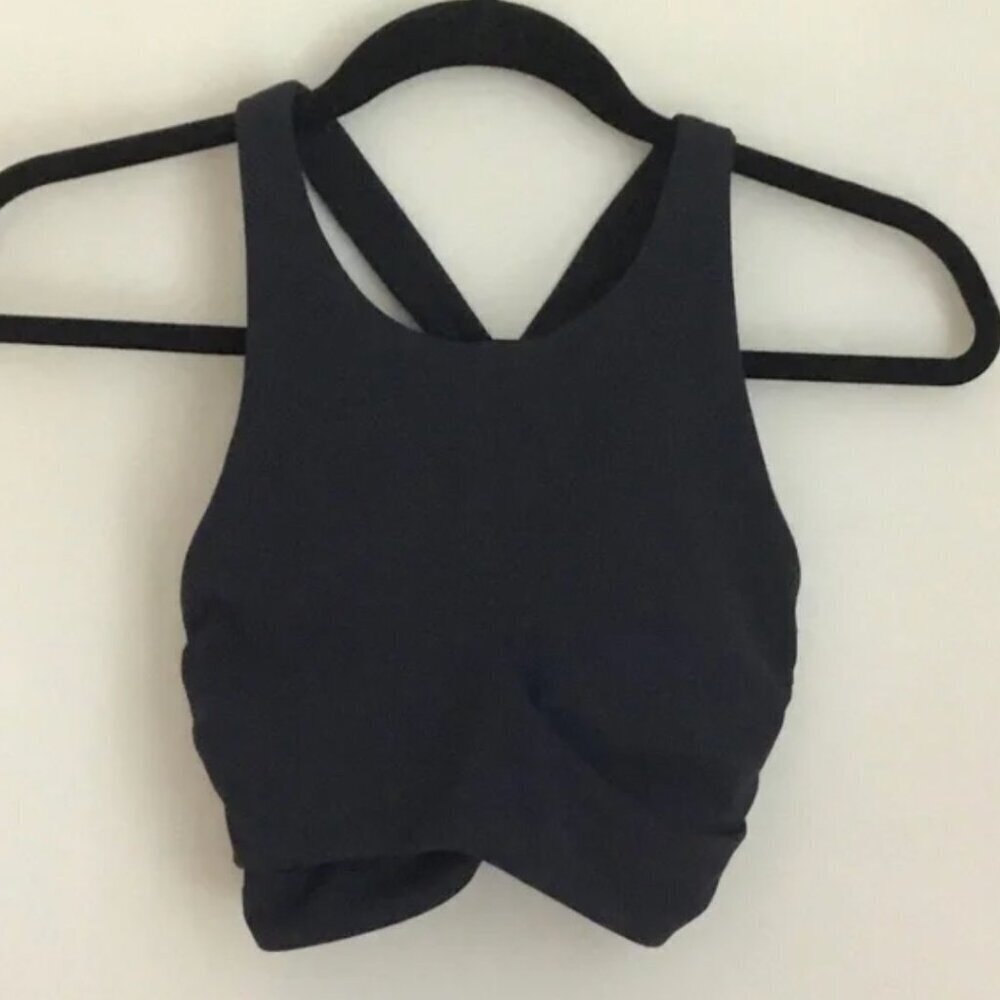 Lululemon Black Always Aligned 2 Black Bra